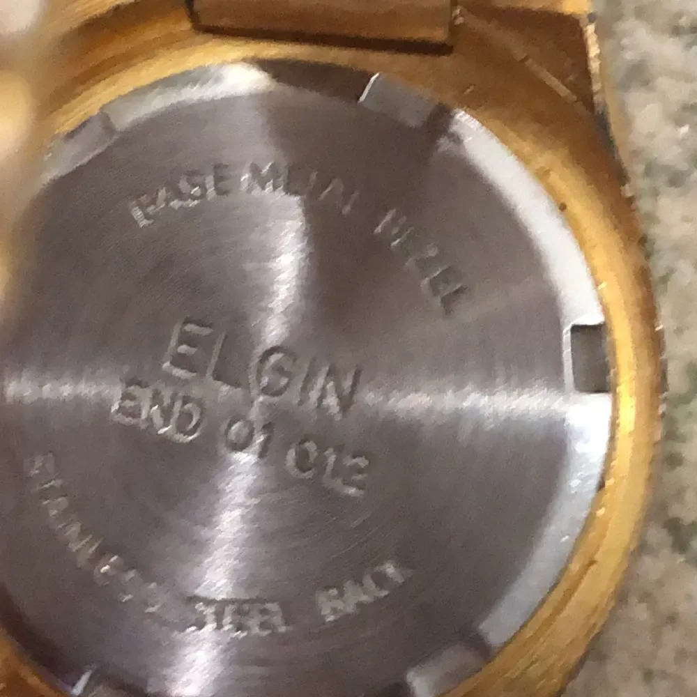 Vintage Elgin Gold nugget ladies watch.